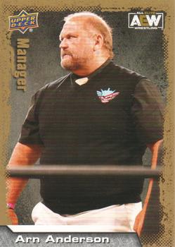 2022 Upper Deck AEW - Gold #95 Arn Anderson Front