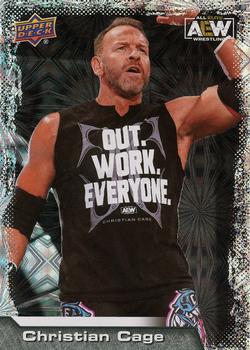 2022 Upper Deck AEW - Pyro #9 Christian Cage Front