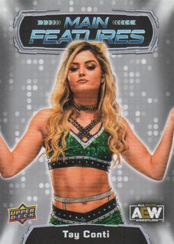 2022 Upper Deck AEW - Main Features Silver #MF-16 Tay Conti Front