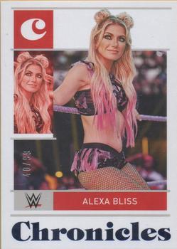 2022 Panini Chronicles WWE - Blue #1 Alexa Bliss Front
