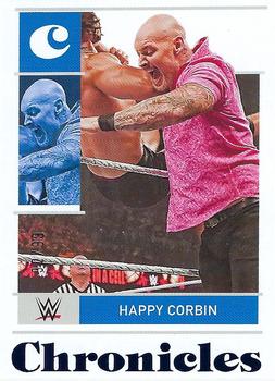2022 Panini Chronicles WWE - Blue #2 Happy Corbin Front