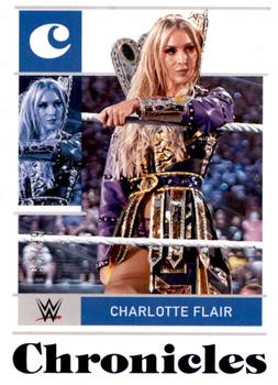 2022 Panini Chronicles WWE - Blue #41 Charlotte Flair Front