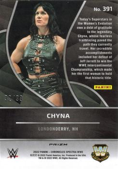 2022 Panini Chronicles WWE - Blue #391 Chyna Back