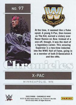 2022 Panini Chronicles WWE - Bronze #97 X-Pac Back