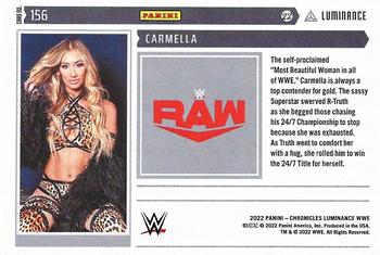 2022 Panini Chronicles WWE - Bronze #156 Carmella Back
