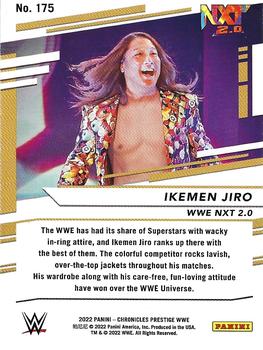 2022 Panini Chronicles WWE - Bronze #175 Ikemen Jiro Back