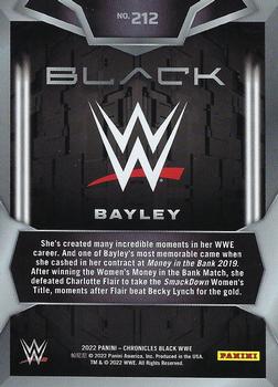 2022 Panini Chronicles WWE - Bronze #212 Bayley Back