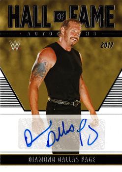2022 Panini Chronicles WWE - Hall of Fame Autographs #HF-DDP Diamond Dallas Page Front