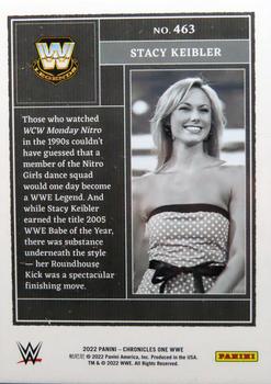 2022 Panini Chronicles WWE - Gold #463 Stacy Keibler Back