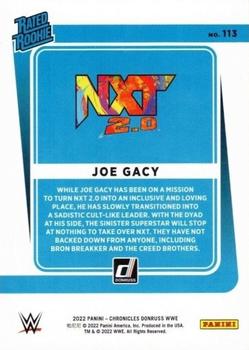2022 Panini Chronicles WWE - Platinum #113 Joe Gacy Back