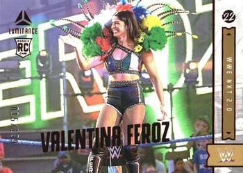 2022 Panini Chronicles WWE - Red #158 Valentina Feroz Front