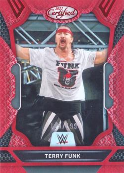 2022 Panini Chronicles WWE - Red #222 Terry Funk Front