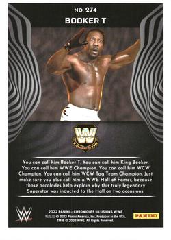 2022 Panini Chronicles WWE - Red #274 Booker T Back