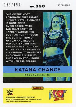 2022 Panini Chronicles WWE - Red #350 Katana Chance Back