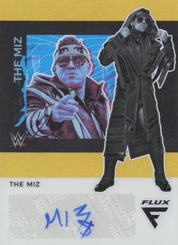 2022 Panini Chronicles WWE - Flux Auto Gold #FX-MIZ The Miz Front