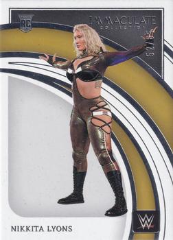2022 Panini Immaculate Collection WWE #37 Nikkita Lyons Front