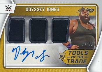2022 Panini Chronicles WWE - Tools of the Trade Signatures #TT-ODY Odyssey Jones Front