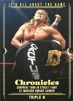 2022 Panini Chronicles WWE - It's All About the Game #HHH-10 Triple H Front