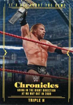2022 Panini Chronicles WWE - It's All About the Game #HHH-41 Triple H Front