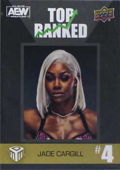 2022 Upper Deck AEW Match Dated Moments - Top Ranked Achievements #TR-4 Jade Cargill Front
