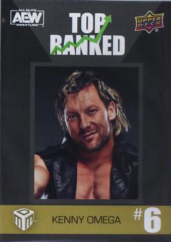 2022 Upper Deck AEW Match Dated Moments - Top Ranked Achievements #TR-6 Kenny Omega Front