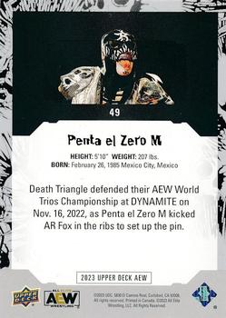 2023 Upper Deck AEW #49 Penta el Zero M Back