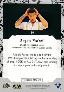 2023 Upper Deck AEW #66 Angelo Parker Back