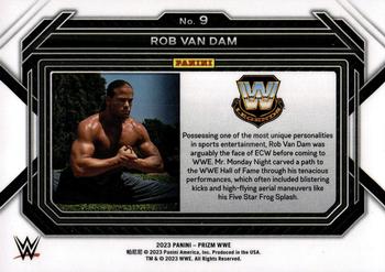 2023 Panini Prizm WWE #9 Rob Van Dam Back