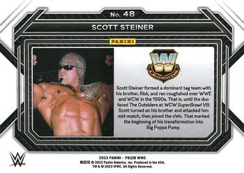 2023 Panini Prizm WWE #48 Scott Steiner Back