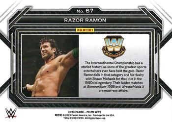 2023 Panini Prizm WWE #67 Razor Ramon Back