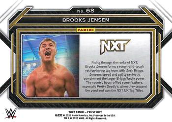 2023 Panini Prizm WWE #68 Brooks Jensen Back