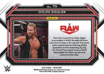 2023 Panini Prizm WWE #70 Dolph Ziggler Back