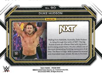 2023 Panini Prizm WWE #90 Duke Hudson Back