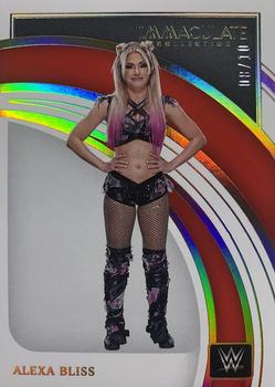 2022 Panini Immaculate Collection WWE - Gold #86 Alexa Bliss Front