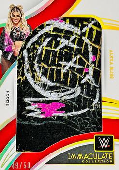 2022 Panini Immaculate Collection WWE - Jumbo Memorabilia Hoodie #JM-ABS Alexa Bliss Front