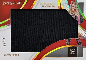 2022 Panini Immaculate Collection WWE - The Immaculate Standard #IS-ABS Alexa Bliss Front
