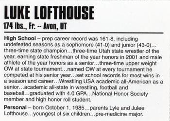 2004-05 Iowa Hawkeyes #NNO Luke Lofthouse Back
