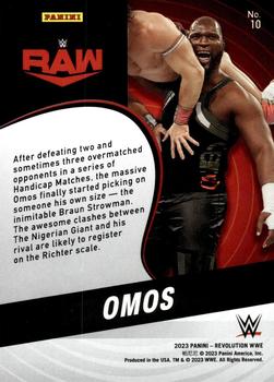 2023 Panini Revolution WWE #10 Omos Back