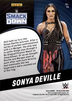 2023 Panini Revolution WWE #14 Sonya Deville Back