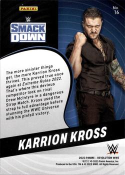 2023 Panini Revolution WWE #16 Karrion Kross Back