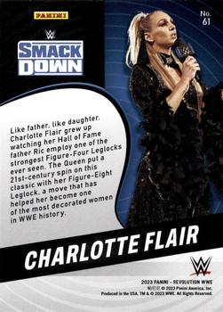 2023 Panini Revolution WWE #61 Charlotte Flair Back