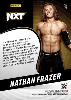 2023 Panini Revolution WWE #78 Nathan Frazer Back