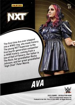2023 Panini Revolution WWE #87 Ava Back