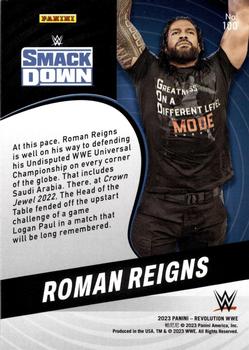 2023 Panini Revolution WWE #100 Roman Reigns Back