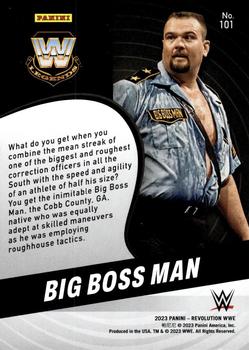 2023 Panini Revolution WWE #101 Big Boss Man Back