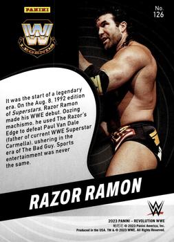 2023 Panini Revolution WWE #126 Razor Ramon Back