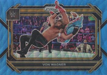 2023 Panini Prizm WWE - Blue Wave #13 Von Wagner Front