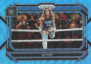 2023 Panini Prizm WWE - Blue Wave #36 Aliyah Front