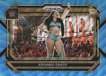 2023 Panini Prizm WWE - Blue Wave #76 Arianna Grace Front