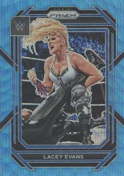 2023 Panini Prizm WWE - Blue Wave #158 Lacey Evans Front